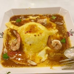 ข้าวไข่ข้นต้มยำกุ้ง