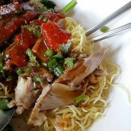 บะหมี่ซัวเถาเป็ดย่าง ช้างเผือก