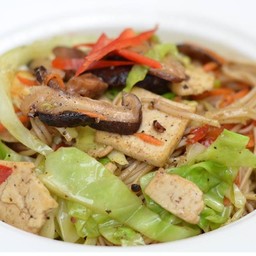 หมี่ซั่วผัดพริกไทยดำ