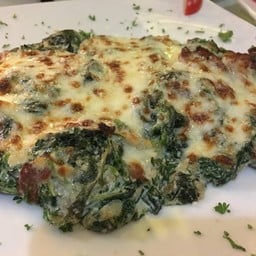 ผักโขมอบชีส