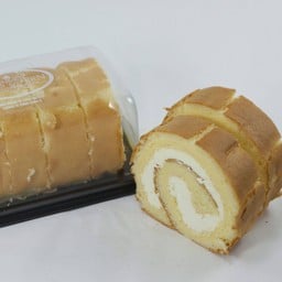 Vanilla Jam Roll