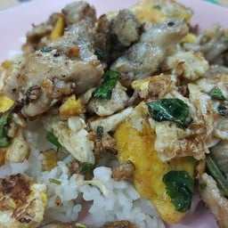 ข้าวแห้งกระดูกอ่อน/หมูสับ