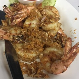 กุ้งกระเทียม แบบสะใจ กุ้งล้วนๆ