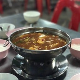 แกงส้มไข่ปลาริวกิวผักรวม