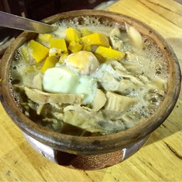 โจ๊กใส่ใช่,ใส่ฟักทองและกระเพาะหมู