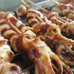 กุ้งเผา 2 บุฟเฟ่ต์ทะเลเผา