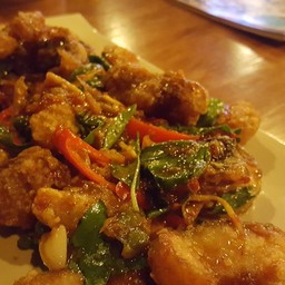 ปลาคลังผัดผ่า