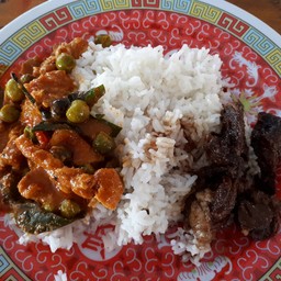 ข้าวราดกับ 2 อย่าง ฿50