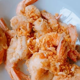 กุ้งทอดกระเทียม
