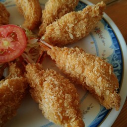 กุ้งชุบแป้งทอด
