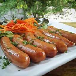 ไส้กรอกหมู 6 ชิ้น(เล็ก)