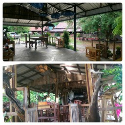 ร้านใหม่สะอาด บรรยากาศหน้าเขาและริมทุ่ง