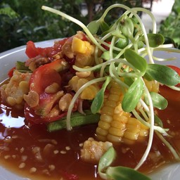 ตำข้าวโพด