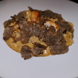 ริซอตโต้รสบางๆ โปรย season truffle แบบตู้มมาก