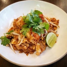 ผัดไทยกากหมูกุ้งสด