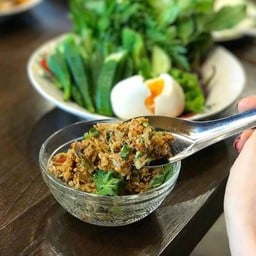 น้ำพริกปลาทูเห็ดย่าง