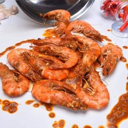 กุ้งถัง (Shrimp) Size M ซอส BangBang (ซอสออริจินัล)