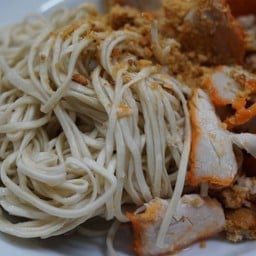 บะหมี่แห้ง (แบบไม่ใส่ผักและถั่วงอก)