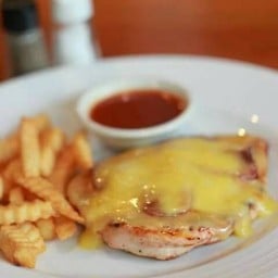 สเต็กหมูอบชีส