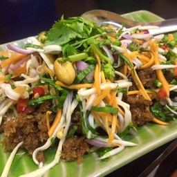 ยําปลาดุกฟู