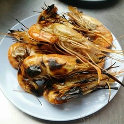 กุ้งใหญ่เผา