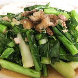 คะน้าปลาเค็ม