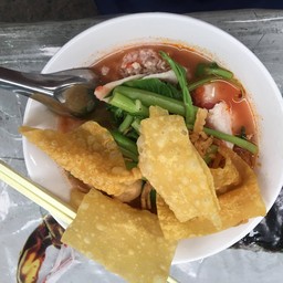 เย็นตาโฟวัดแขก@ตลาดรวมทรัพย์