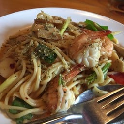 สปาเก็ตตี้ต้มยำกุ้ง