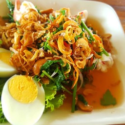 ยำผักกูด