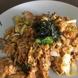 ข้าวผัดกิมจิหมู