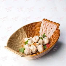 ลูกชิ้นกุ้งต้ม เล็ก