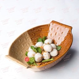 ลูกชิ้นปลากลมลวก เล็ก