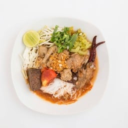 ก๋วยเตี๋ยวตำลึง รสไท