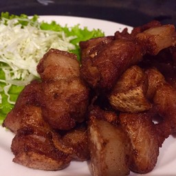 หมูทอดกะปิ