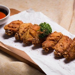 ปีกไก่ทอดน้ำปลา
