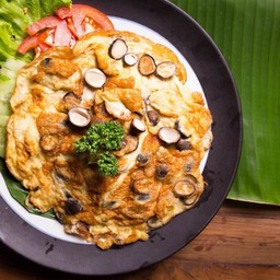 ไข่เจียวสมุนไพรเห็ดหอม