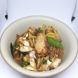 ผัดฉ่าปลากระพง