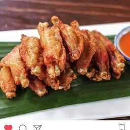 ปีกไก่ทอดน้ำปลา