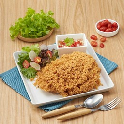 ยำปลาแซลมอนฟู