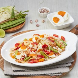 ส้มตำไทยไข่เค็ม