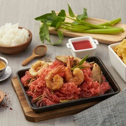 วุ้นเส้นเย็นตาโฟทะเลแห้ง