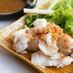 เนื้อปลาลวกจิ้ม