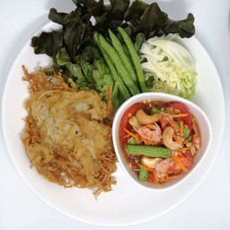 ส้มตำเห็ดเข็มทองเจ