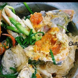 ปูไข่อบวุ้นเส้น (ตามน้ำหนัก) (เพิ่มวุ้นเส้น)
