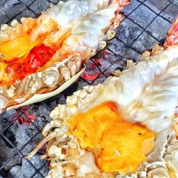 กุ้งแม่น้ำเผาขนาด 3 ตัวโล (340g.)