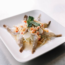 กุ้งแช่น้ำปลา