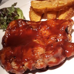 ไก่ย่างซอสบาร์บีคิว