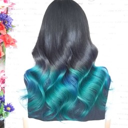ทำสีปลายผมสวยๆ