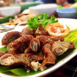 ไส้หมูย่าง