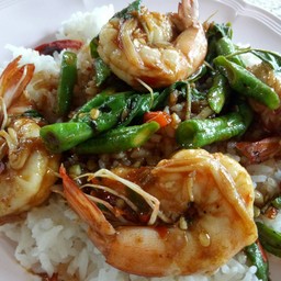 กุ้งสดมากๆกรอบเลย ประทับใจ